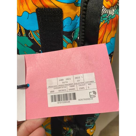 Gucci The North Face Printed Down Jacket Puffer Coat Floral GG Logo Small Womens - Picture 4 of 14